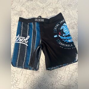 CTRL Industries Baja Jiu-Jitsu Fight MMA Shorts Men’s Medium Brand New!